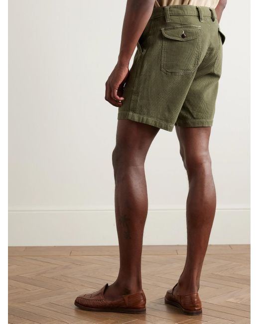 Shorts A Gamba Dritta di Corridor NYC in Green da Uomo