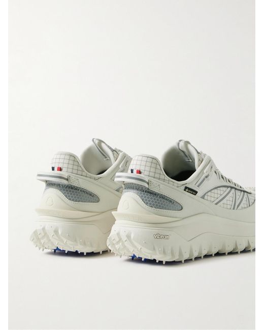 Trailgrip Low Top Sneakers di Moncler in White