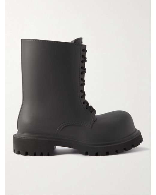 Balenciaga Black Boots for men