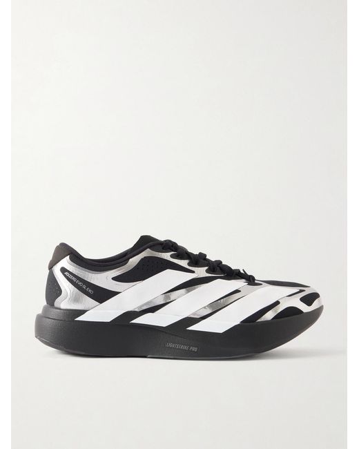 Adidas Originals Adizero Evo Sl Exo Striped Metallic Sneakers for men