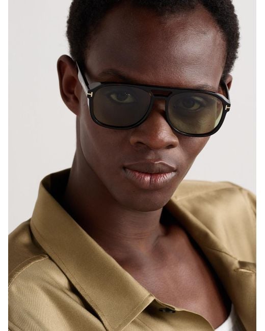 Occhiali Da Sole di Tom Ford in Black da Uomo