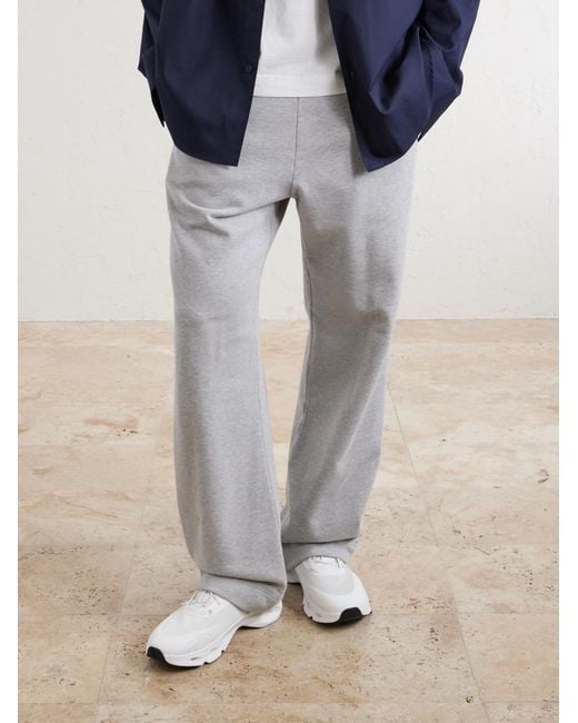 Loewe White On Cloudsolo Rubber-Trimmed Mesh Sneakers for men