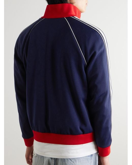 Céline Trainingsjacke aus Jersey mit Webband und Logostickerei in Blue für Herren