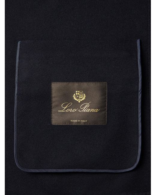 Loro Piana Blue Umberto Unstructured Cashmere Blazer for men