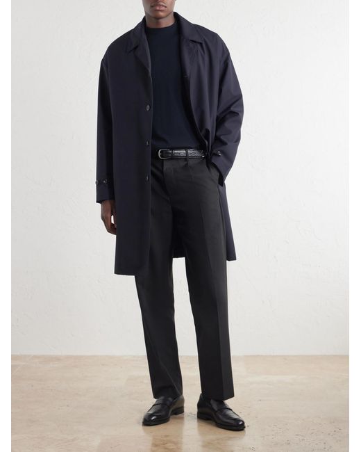 Zegna Blue Cashmere Sweater for men