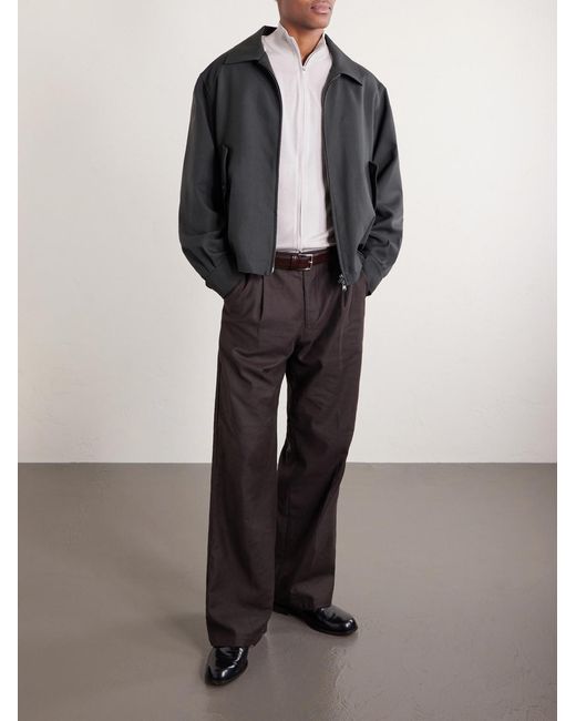 Eleventy White Wool Zip-up Cardigan for men