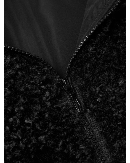Needles Black Faux Fur Jacket for men