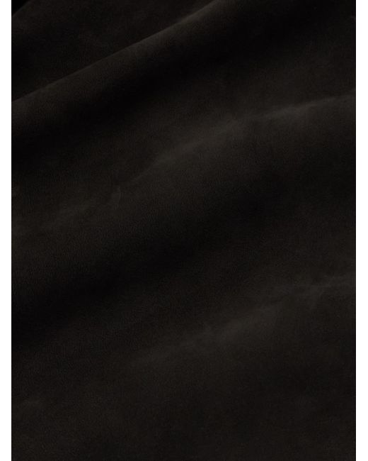 Paul Smith Black Suede Blouson Jacket for men