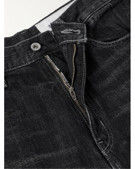 Neighborhood Gerade geschnittene Jeans aus Selvedge Denim in Black für Herren