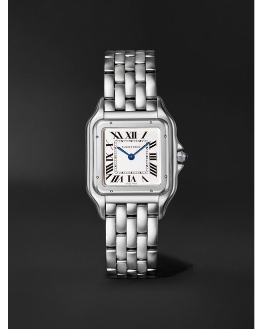 Cartier Black Panthère De Large 42Mm Stainless Steel Watch, Ref. No. W2Pn0016 for men