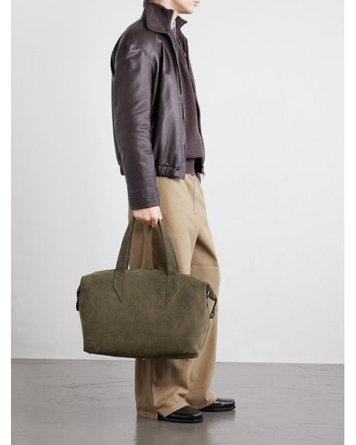 Metier Natural Nomad All Day Suede Weekend Bag for men