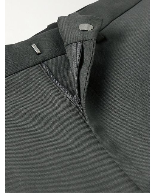 Theory Gray Lucas Ossendrijver Slim-fit Virgin Wool-blend Twill Suit Trousers for men