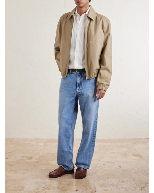 NN07 Blue Otis 1882 Straight-Leg Organic Jeans for men