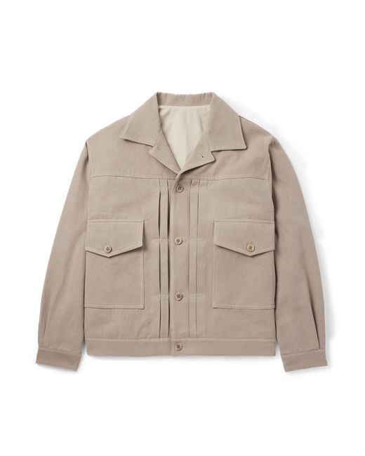 STÒFFA Natural Road Cotton-Canvas Jacket for men