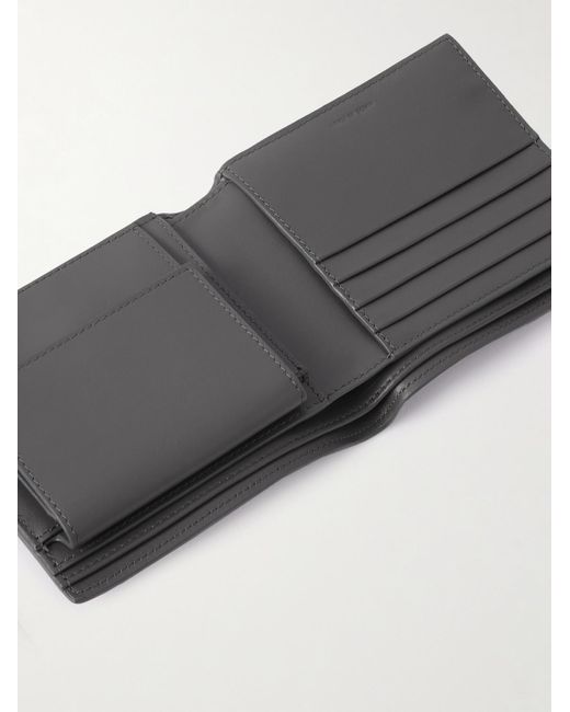 Céline Black Full-Grain Leather Billfold Wallet for men