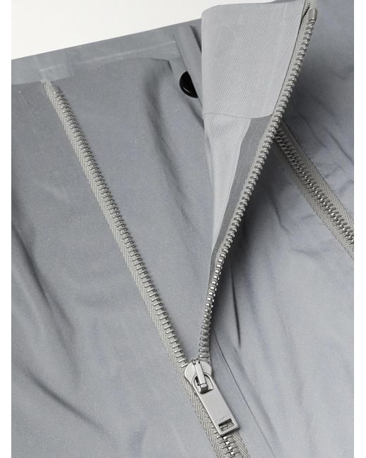 Jil Sander Gray Straight-leg Zip-embellished Reflective Shell Trousers for men