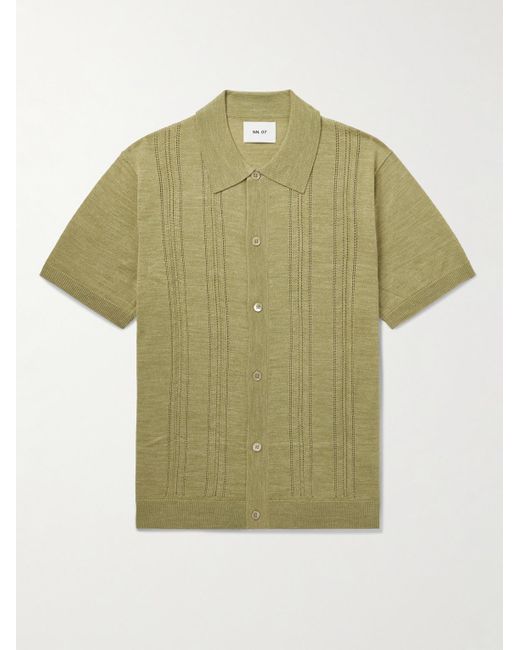 Camicia di NN07 in Green da Uomo