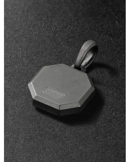 David Yurman Black Titanium Pendant for men