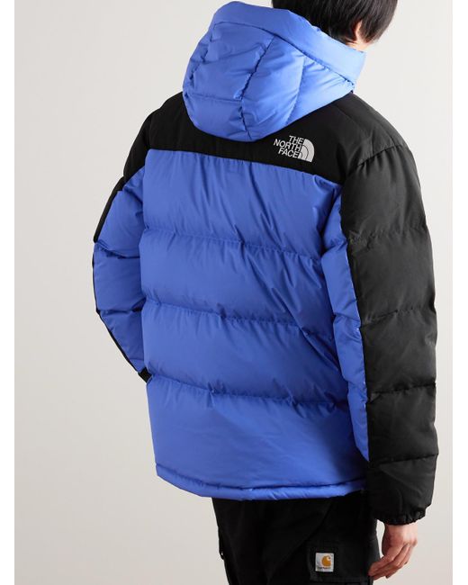 The North Face Blue Himalayan Logo-embroidered Quilted Padded Nylon-ripstop Down Parka for men