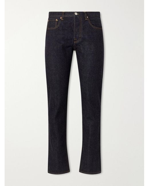 Fortela Blue John Slim-Fit Straight-Leg Jeans for men