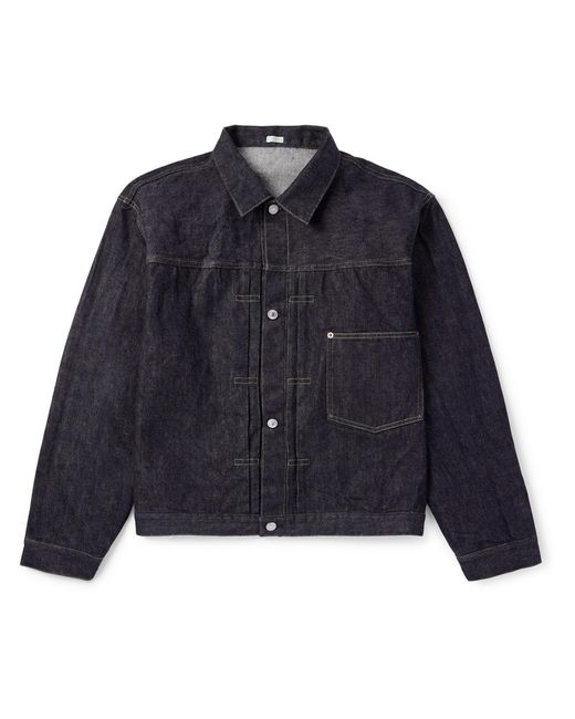 A.PRESSE Blue 1St Type Denim Jacket for men