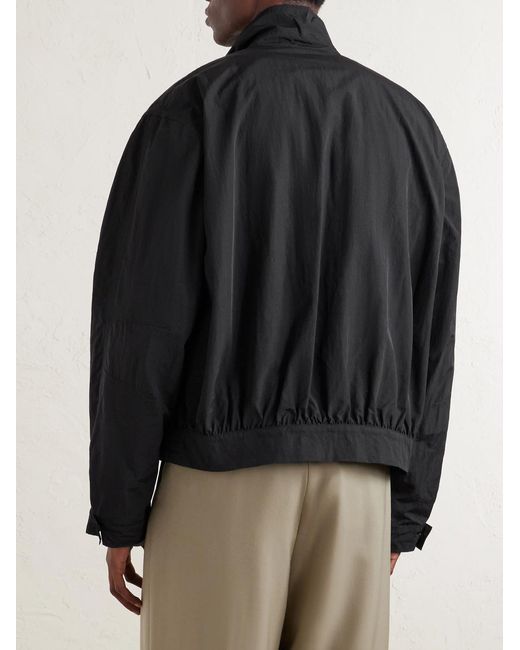 Dries Van Noten Black Shell Blouson Jacket for men