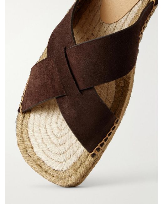 Castaner Brown Keanu Suede Sandals for men