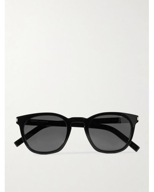 Saint Laurent Black Sl 28 D-frame Acetate Sunglasses for men