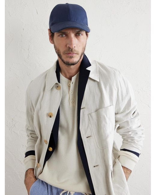 Sease Blue 2.0 Logo-print Wool-blend Baseball Cap for men