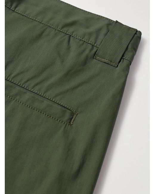 Pantaloni cargo a gamba dritta in misto cotone di Aspesi in Green da Uomo