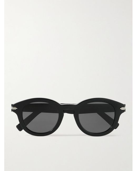 Dior Diorblacksuit R5i Round-frame Acetate Sunglasses for men