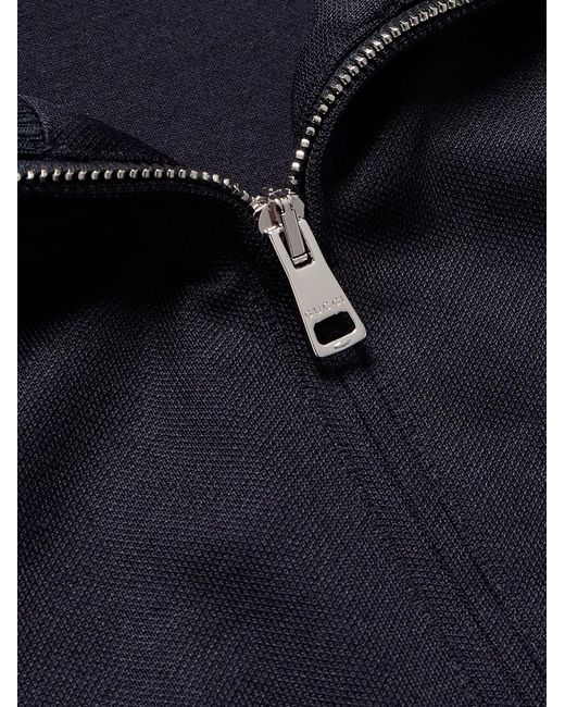 Gucci Blue Striped Jersey Track Jacket for men