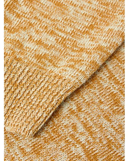 Federico Curradi Natural Linen And Cotton-Blend Sweater for men