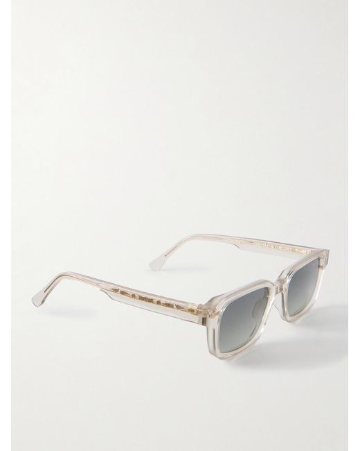 Ahlem Natural Rive Gauche Square-Frame Acetate Sunglasses for men