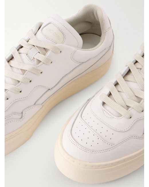 Omni Natural Matta Leather Sneakers for men