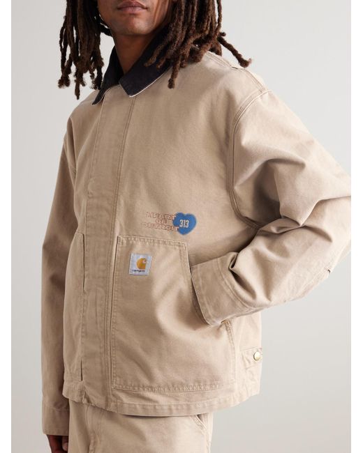 Overshirt di Carhartt in Natural da Uomo