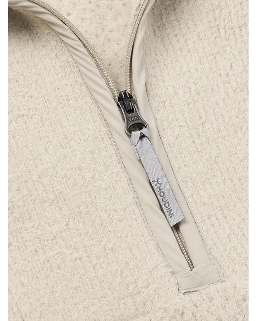 houdini Natural Lykan Airweb Knittm Half-zip Sweater for men