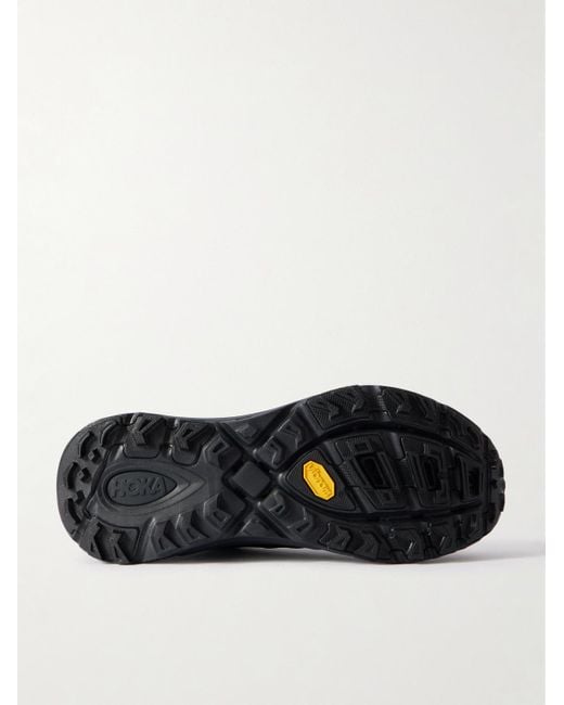 Hoka One One Mafate Three2 Laufschuhe aus Mesh mit Gummibesatz in Black für Herren