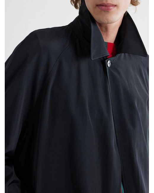 Gucci Blue Shell Car Coat for men