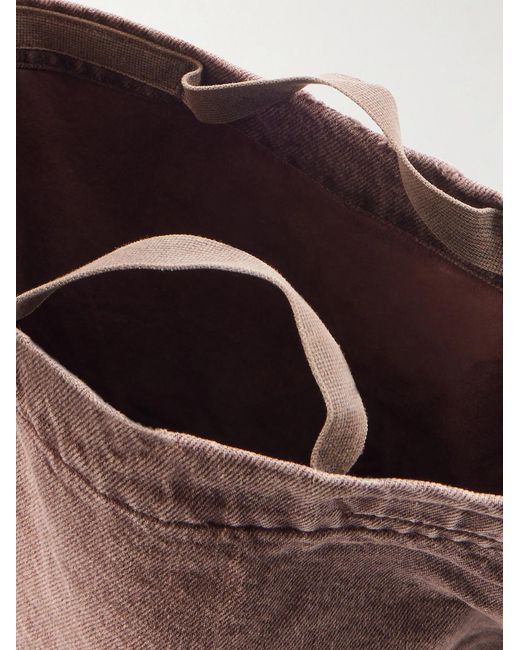 Our Legacy Brown Denim Messenger Bag for men