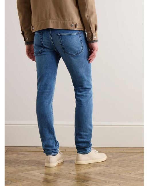Jeans Slim-Fit di Loro Piana in Blue da Uomo