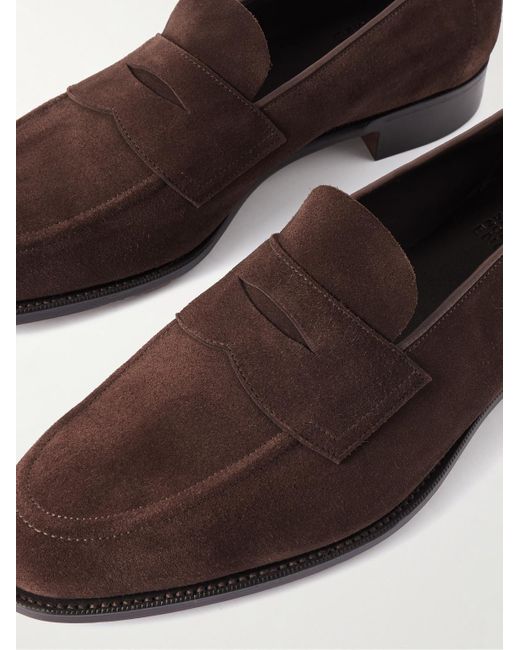 Mocassini di Edward Green in Brown da Uomo
