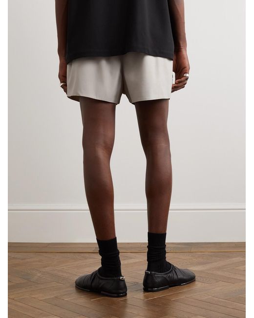 Fear Of God Natural Eternal Wide-Leg Twill Drawstring Shorts for men