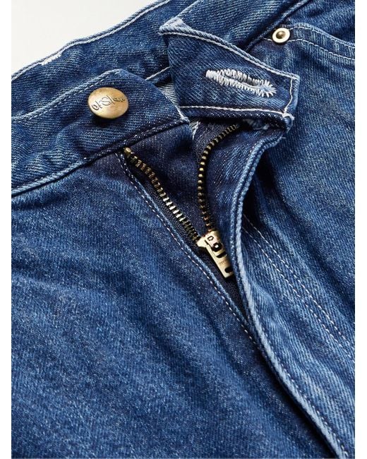 Orslow Weit geschnittene Jeansshorts in Blue für Herren