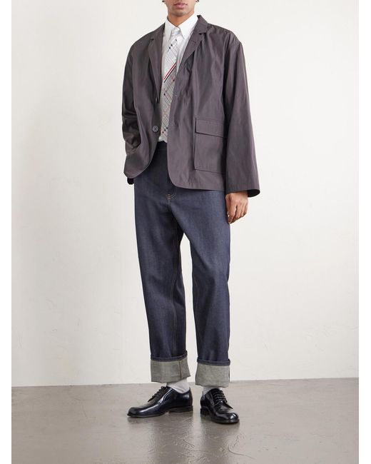 Thom Browne Purple Packable Shell Jacket for men