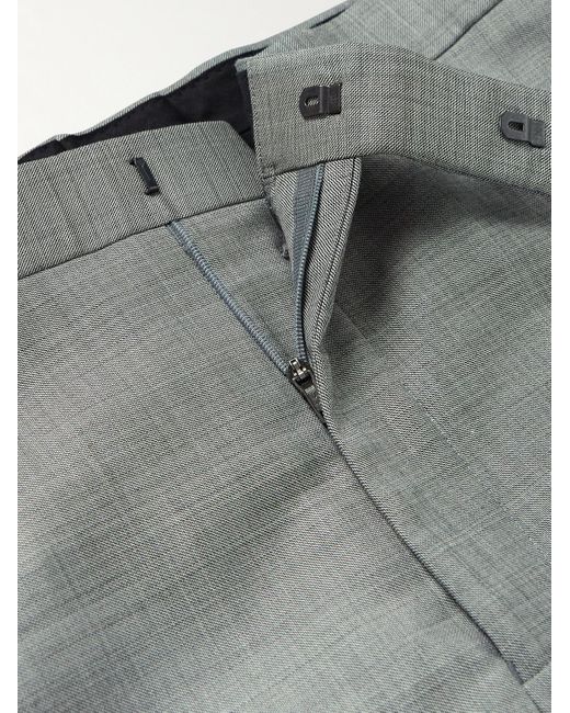 Richard James Gerade geschnittene Anzughose aus Wolle in Gray für Herren
