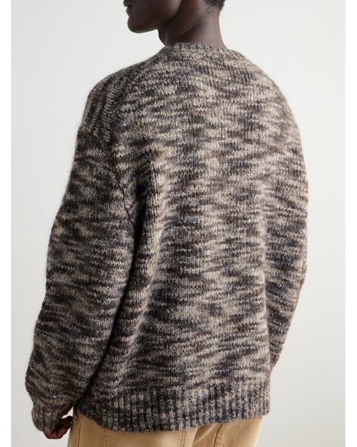 FRAME Gray Knitted Sweater for men