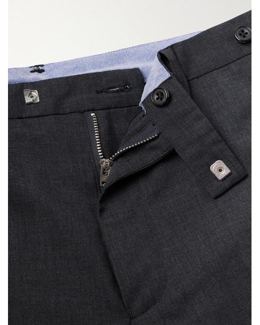 Beams Plus Blue Ivy Straight-Leg Woven Suit Trousers for men