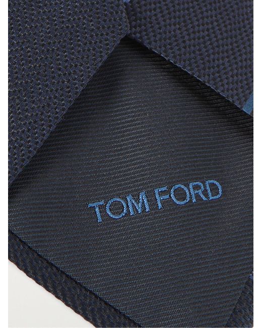 Tom Ford Krawatte aus Seide mit Streifen in Blue für Herren
