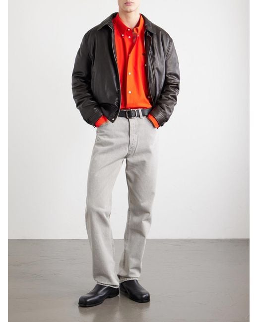 Agolde Gray 90's Straight-Leg Jeans for men